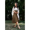 image:imageScarlet Darkness Maxi Skirts for Women Flowy Boho Renaissance SkirtCaramel