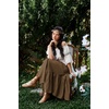 image:imageScarlet Darkness Maxi Skirts for Women Flowy Boho Renaissance SkirtCaramel