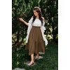 image:imageScarlet Darkness Maxi Skirts for Women Flowy Boho Renaissance SkirtCaramel