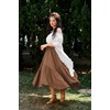 image:imageScarlet Darkness Maxi Skirts for Women Flowy Boho Renaissance SkirtCinnamon Swirl