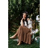 image:imageScarlet Darkness Maxi Skirts for Women Flowy Boho Renaissance SkirtCinnamon Swirl