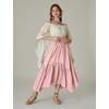 image:imageScarlet Darkness Maxi Skirts for Women Flowy Boho Renaissance SkirtLight Pink
