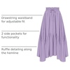image:imageScarlet Darkness Maxi Skirts for Women Flowy Boho Renaissance SkirtLight Purple
