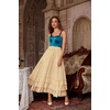 image:imageScarlet Darkness Maxi Skirts for Women Renaissance Long Flowy Tiered SkirtApricot