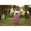 image:imageScarlet Darkness Maxi Skirts for Women Renaissance Long Flowy Tiered SkirtDusty Pink