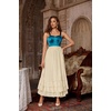 image:imageScarlet Darkness Maxi Skirts for Women Renaissance Long Flowy Tiered SkirtLight Beige