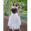 image:imageScarlet Darkness Maxi Skirts for Women Renaissance Long Flowy Tiered SkirtWhite