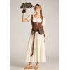image:imageScarlet Darkness Off Shoulder Puff Sleeve Renaissance Cottage Pirate DressOyster White