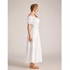 image:imageScarlet Darkness Off Shoulder Puff Sleeve Renaissance Cottage Pirate DressWhite
