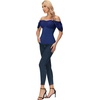 image:imageScarlet Darkness Off the Shoulder Tops for Women Renaissance Pirate ShirtRoyal Blue