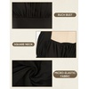 image:imageScarlet Darkness Peasant Tops for Women Puff Sleeve Renaissance ShirtBlack