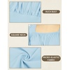 image:imageScarlet Darkness Peasant Tops for Women Puff Sleeve Renaissance ShirtLight Blue