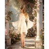 image:imageScarlet Darkness Renaissance Costume Women Chiffon Corset Pirate Mini DressOyster White