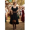 image:imageScarlet Darkness Renaissance Costume Women High Low Summer Corset DressBlack