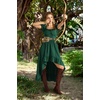 image:imageScarlet Darkness Renaissance Costume Women High Low Summer Corset DressGreen