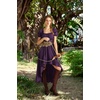 image:imageScarlet Darkness Renaissance Costume Women High Low Summer Corset DressPurple
