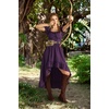 image:imageScarlet Darkness Renaissance Costume Women High Low Summer Corset DressPurple