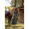 image:imageScarlet Darkness Renaissance Costume Women Peasant Medieval Maxi DressArmy Green