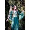 image:imageScarlet Darkness Renaissance Costume Women Peasant Medieval Maxi DressGreen