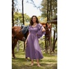 image:imageScarlet Darkness Renaissance Costume Women Peasant Medieval Maxi DressPurple