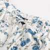 image:imageScarlet Darkness Renaissance Dress Women Corset Medieval Pirate CostumeBlue Floral