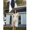 image:imageScarlet Darkness Renaissance Dress Women Corset Medieval Pirate CostumeGreen Floral