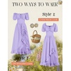 image:imageScarlet Darkness Renaissance Dress Women Corset Medieval Pirate CostumeLight Purple