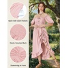 image:imageScarlet Darkness Renaissance Dress Women Corset Medieval Pirate CostumePink