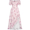 image:imageScarlet Darkness Renaissance Dress Women Corset Medieval Pirate CostumePink Floral