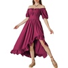 image:imageScarlet Darkness Renaissance Dress Women Corset Medieval Pirate CostumeRose Red