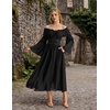 image:imageScarlet Darkness Renaissance Dress Women Corset Peasant Witch CostumeBlack