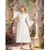 image:imageScarlet Darkness Renaissance Dress Women Corset Peasant Witch CostumeWhite
