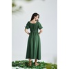 image:imageScarlet Darkness Renaissance Dress Women Fairy Peasant Medieval CostumeDark Green