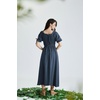 image:imageScarlet Darkness Renaissance Dress Women Fairy Peasant Medieval CostumeGray Blue
