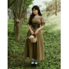 image:imageScarlet Darkness Renaissance Dress Women Fairy Peasant Medieval CostumeOlive Green