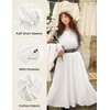 image:imageScarlet Darkness Renaissance Dress Women Fairy Peasant Medieval CostumeWhite