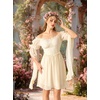 image:imageScarlet Darkness Renaissance Dress Women Off Shoulder Pirate Fairy CostumeBeige