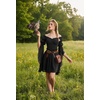 image:imageScarlet Darkness Renaissance Dress Women Off Shoulder Pirate Fairy CostumeBlack