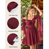 image:imageScarlet Darkness Renaissance Dress Women Off Shoulder Pirate Fairy CostumeDark Red