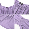 image:imageScarlet Darkness Renaissance Shirt Women Off Shoulder Bell Sleeve Tops Pirate Peasant BlouseLight Purple