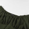 image:imageScarlet Darkness Renaissance Shirt Women Pirate Peasant Off Shoulder TopsDark Olive Green