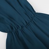 image:imageScarlet Darkness Renaissance Shirt Women Pirate Peasant Off Shoulder TopsDeep Peacock Blue