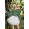 image:imageScarlet Darkness Renaissance Shirt Women Pirate Peasant Off Shoulder TopsGreen Bay