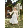 image:imageScarlet Darkness Renaissance Shirt Women Pirate Peasant Off Shoulder TopsIvory White