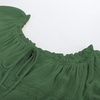 image:imageScarlet Darkness Renaissance Shirt Women Summer Off Shoulder Short Sleeve Peasant TopsEden Green