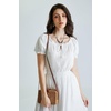 image:imageScarlet Darkness Renaissance Shirt Women Summer Off Shoulder Short Sleeve Peasant TopsWhite