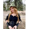 image:imageScarlet Darkness Renaissance Shirts for Women Summer Plus Size Laceup TopsBlack