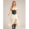 image:imageScarlet Darkness Women Corset Belt Renaissance Underbust Mesh Wide CorsetBlack