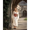 image:imageScarlet Darkness Women Corset Belt Renaissance Underbust Mesh Wide CorsetCoffee