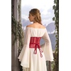 image:imageScarlet Darkness Women Corset Belt Renaissance Underbust Mesh Wide CorsetDark Red